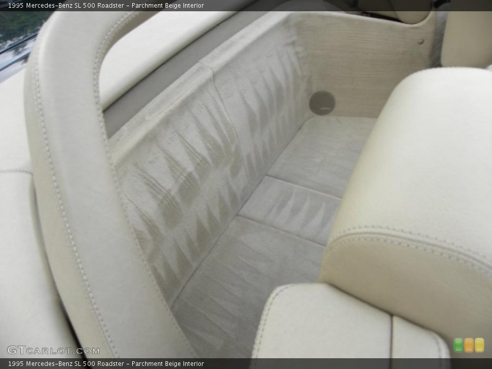 Parchment Beige Interior Photo for the 1995 Mercedes-Benz SL 500 Roadster #38837488