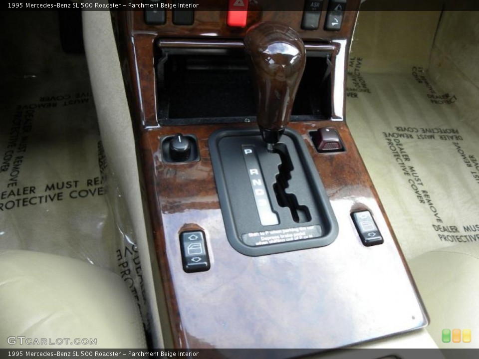 Parchment Beige Interior Transmission for the 1995 Mercedes-Benz SL 500 Roadster #38837644
