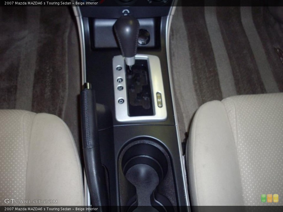 Beige Interior Transmission for the 2007 Mazda MAZDA6 s Touring Sedan #38838580