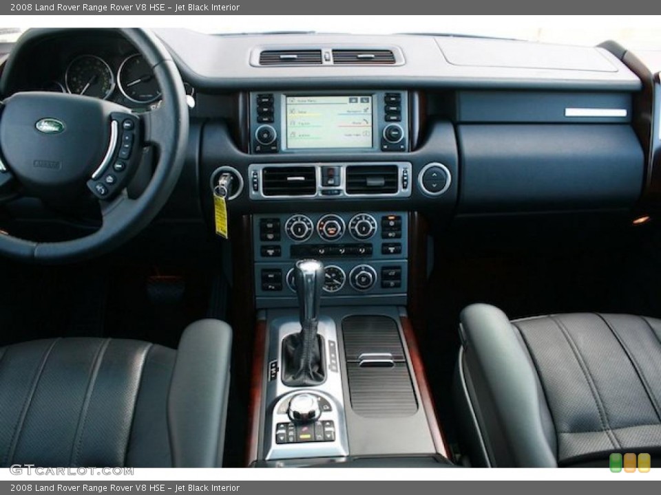 Jet Black Interior Photo for the 2008 Land Rover Range Rover V8 HSE #38839196