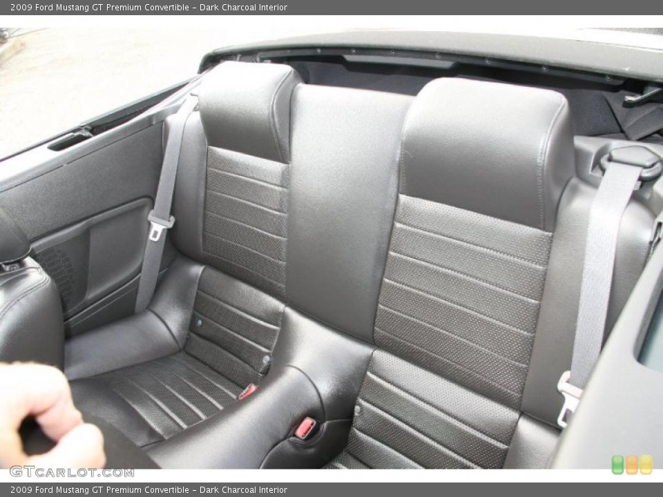 Dark Charcoal Interior Photo for the 2009 Ford Mustang GT Premium Convertible #38840076