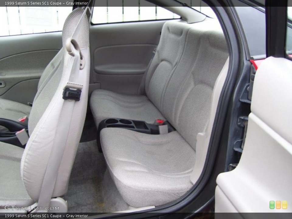 Gray Interior Photo for the 1999 Saturn S Series SC1 Coupe #38841152