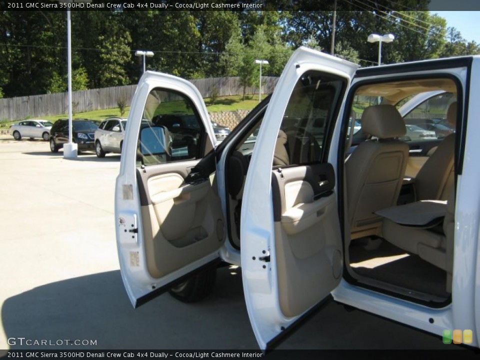 Cocoa/Light Cashmere Interior Photo for the 2011 GMC Sierra 3500HD Denali Crew Cab 4x4 Dually #38842840