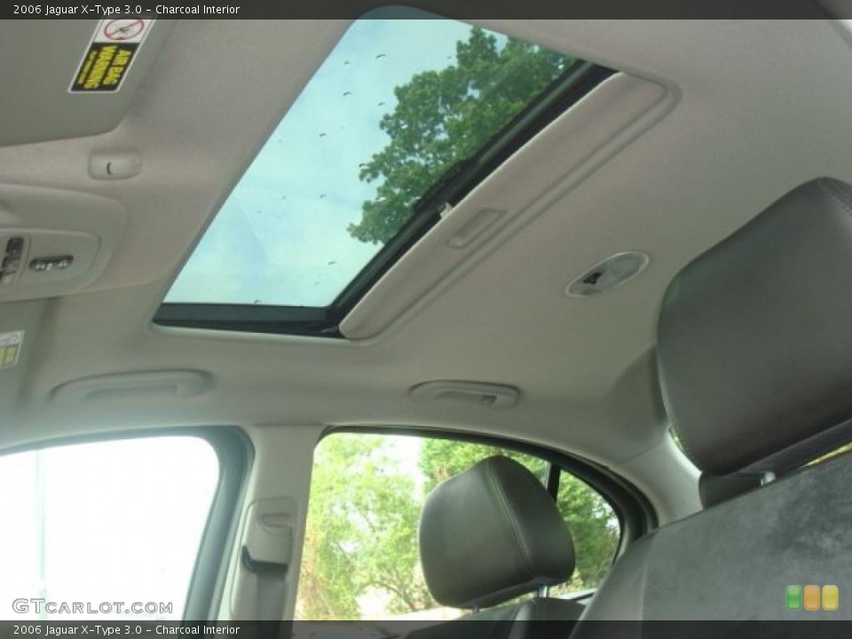 Charcoal Interior Sunroof for the 2006 Jaguar X-Type 3.0 #38844388