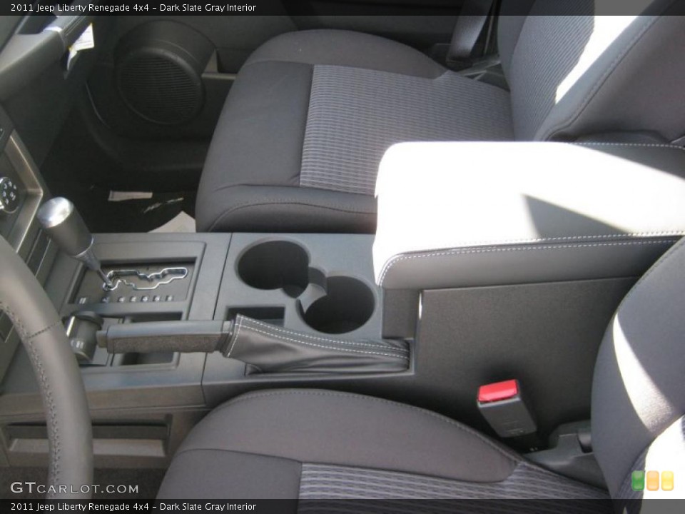 Dark Slate Gray Interior Photo for the 2011 Jeep Liberty Renegade 4x4 #38844988