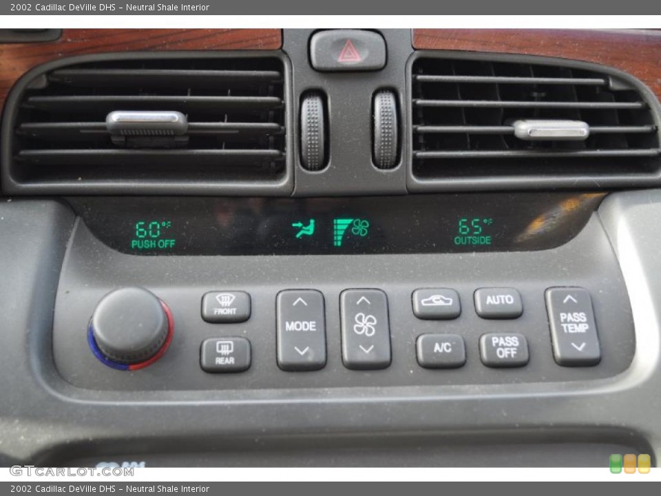 Neutral Shale Interior Controls for the 2002 Cadillac DeVille DHS #38846940