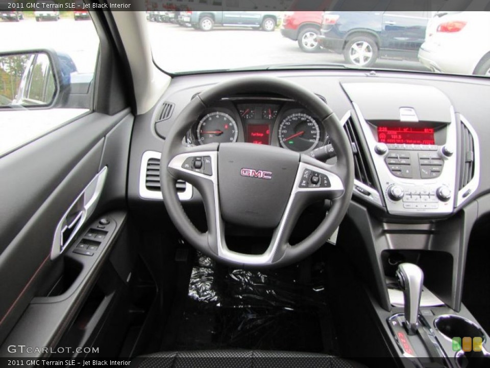 Jet Black Interior Dashboard for the 2011 GMC Terrain SLE #38848804