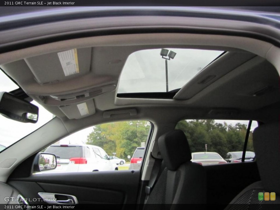 Jet Black Interior Sunroof for the 2011 GMC Terrain SLE #38848808