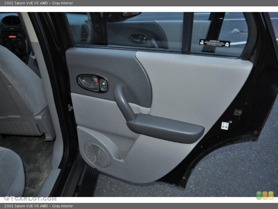 Gray Interior Door Panel for the 2002 Saturn VUE V6 AWD #38849104
