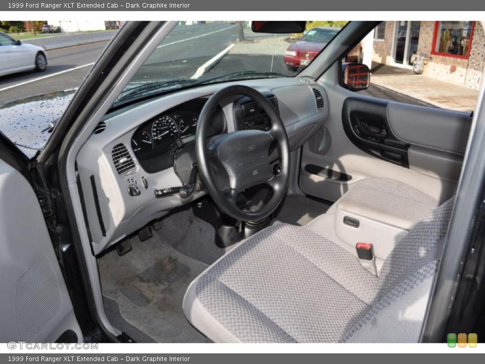 Dark Graphite Interior Prime Interior for the 1999 Ford Ranger XLT Extended Cab #38849296