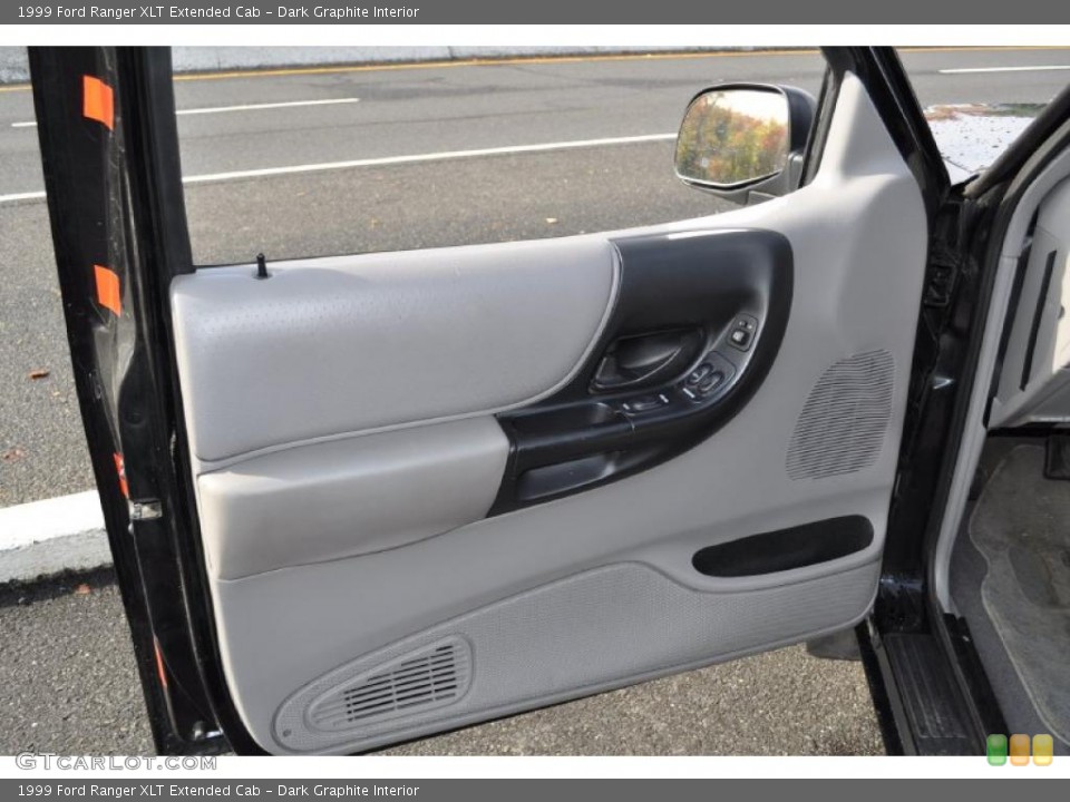 Dark Graphite Interior Door Panel for the 1999 Ford Ranger XLT Extended Cab #38849480