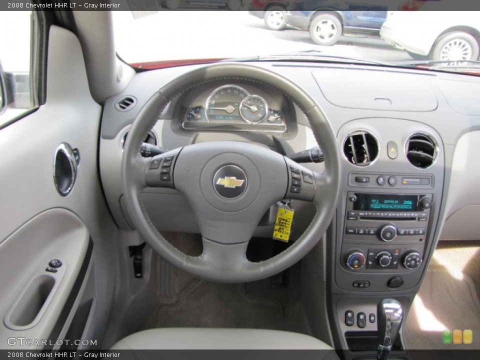 Gray Interior Controls for the 2008 Chevrolet HHR LT #38850212