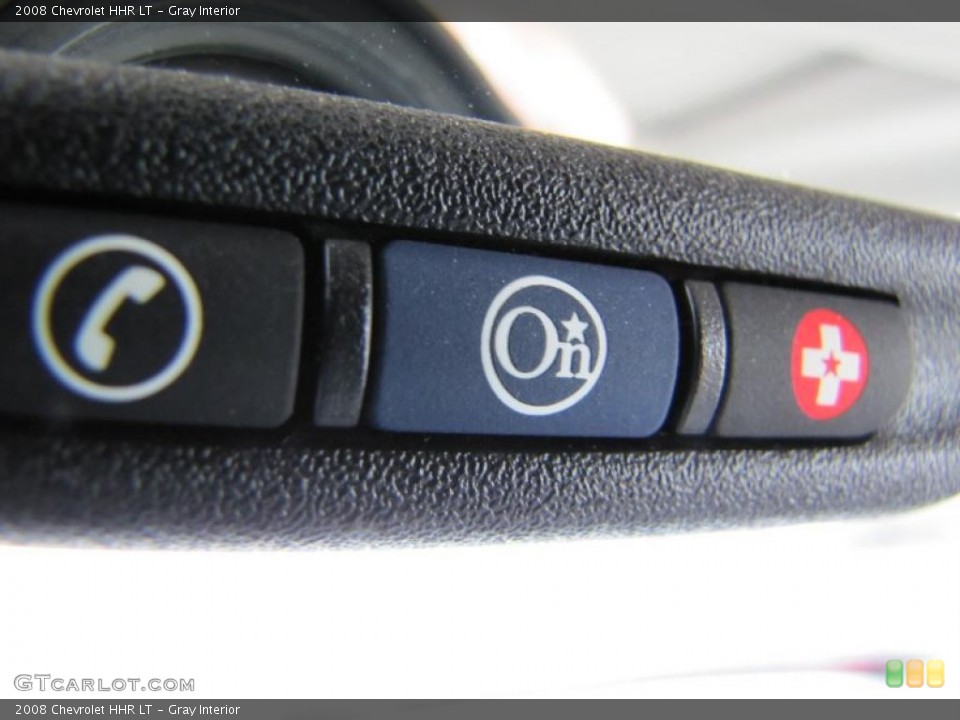 Gray Interior Controls for the 2008 Chevrolet HHR LT #38850296
