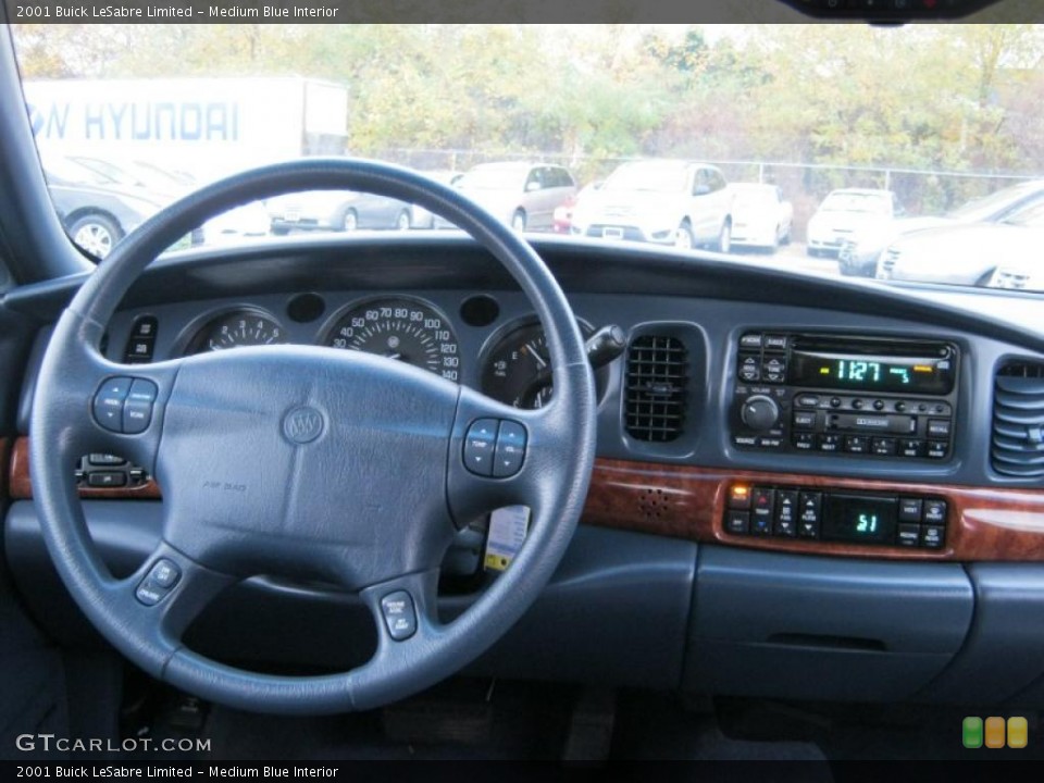 Medium Blue Interior Dashboard for the 2001 Buick LeSabre Limited #38850600