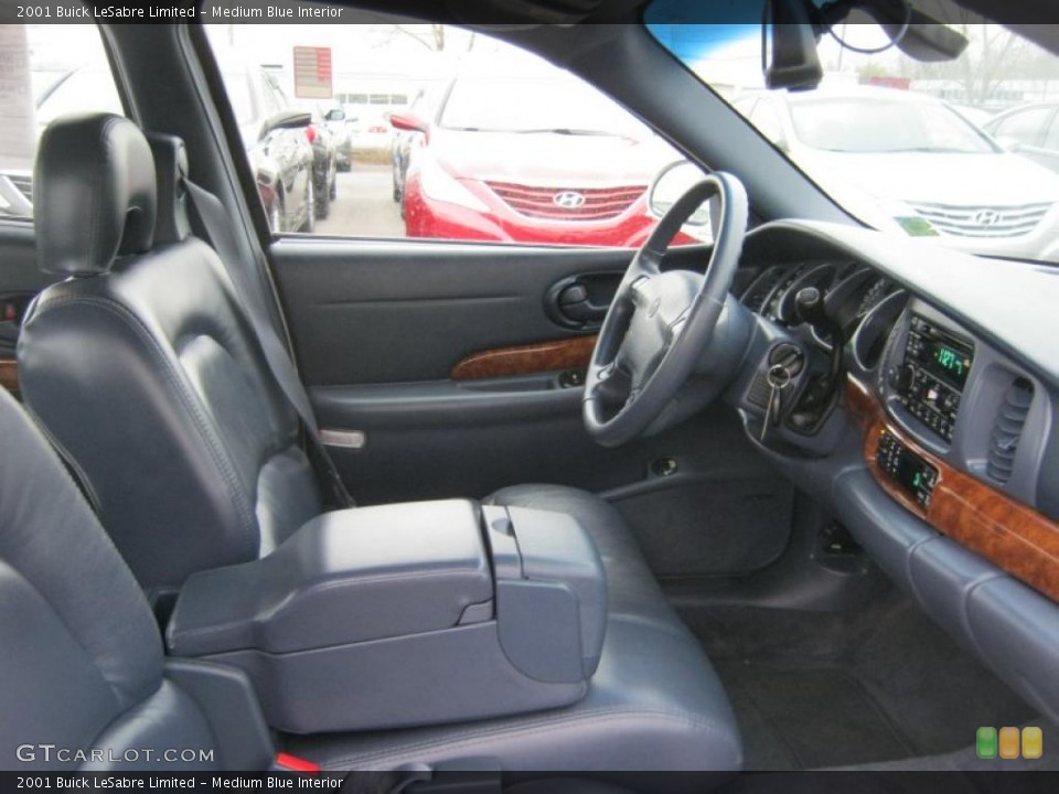 Medium Blue Interior Photo for the 2001 Buick LeSabre Limited #38850676