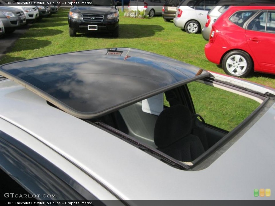 Graphite Interior Sunroof for the 2002 Chevrolet Cavalier LS Coupe #38854352