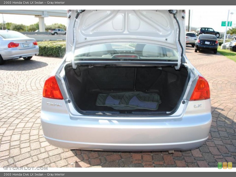 Gray Interior Trunk for the 2003 Honda Civic LX Sedan #38856324
