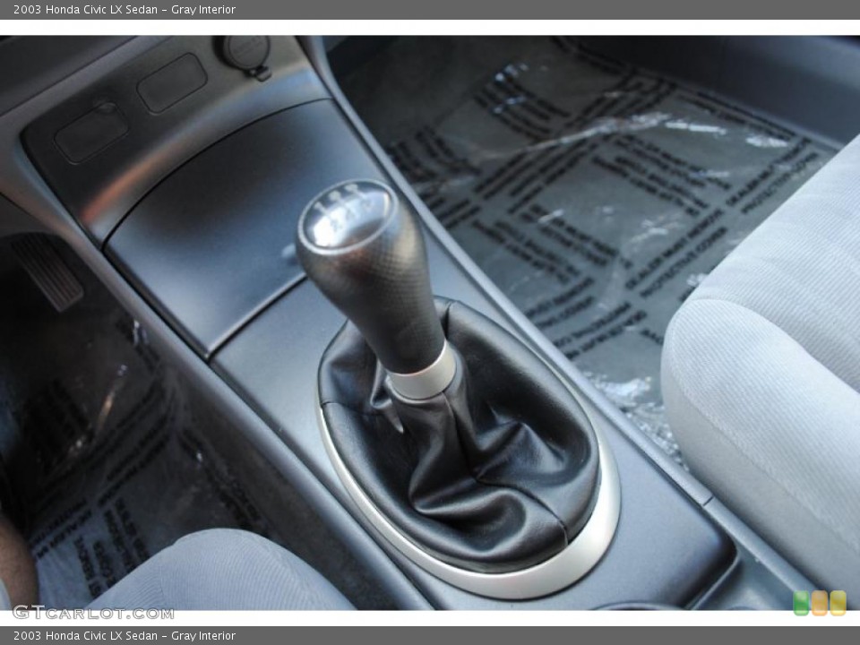 Gray Interior Transmission for the 2003 Honda Civic LX Sedan #38856372