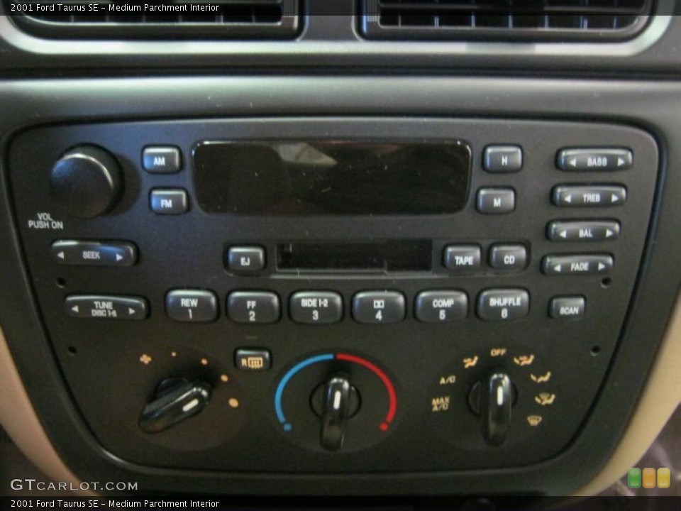Medium Parchment Interior Controls for the 2001 Ford Taurus SE #38856520