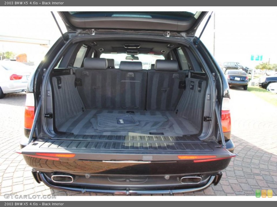 Black Interior Trunk for the 2003 BMW X5 4.6is #38856672