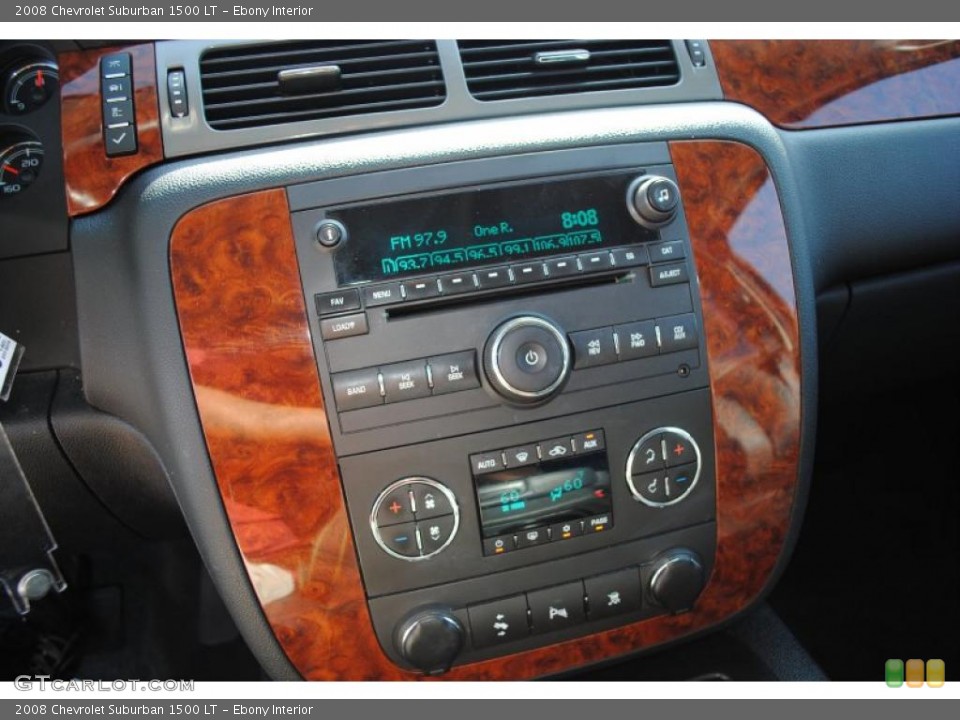 Ebony Interior Controls for the 2008 Chevrolet Suburban 1500 LT #38857380
