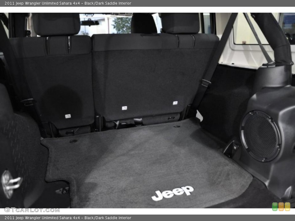 Black/Dark Saddle Interior Trunk for the 2011 Jeep Wrangler Unlimited Sahara 4x4 #38859440