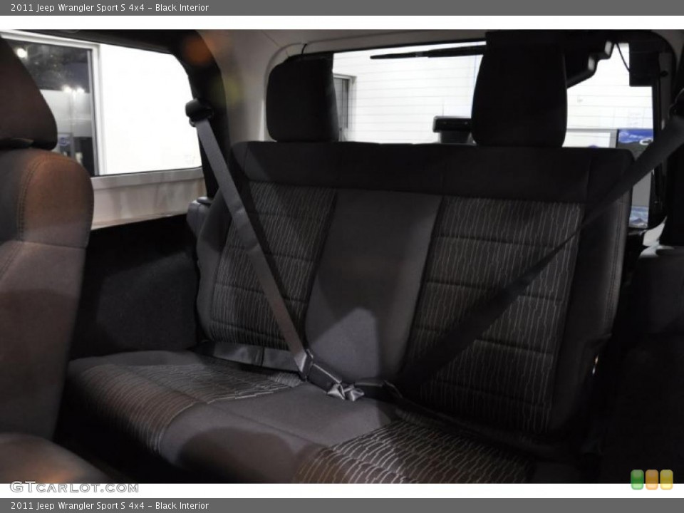 Black Interior Photo for the 2011 Jeep Wrangler Sport S 4x4 #38859736