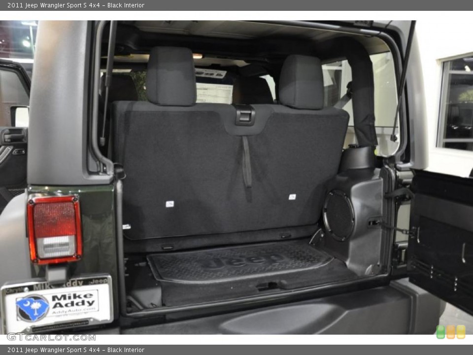 Black Interior Trunk for the 2011 Jeep Wrangler Sport S 4x4 #38859764