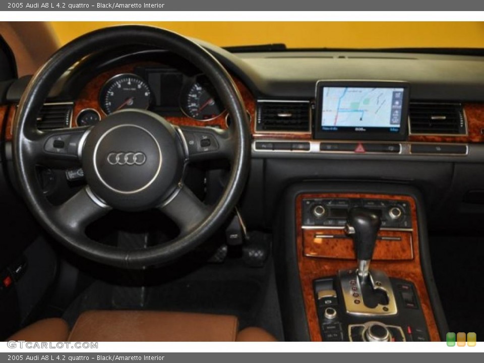 Black/Amaretto Interior Dashboard for the 2005 Audi A8 L 4.2 quattro #38860316