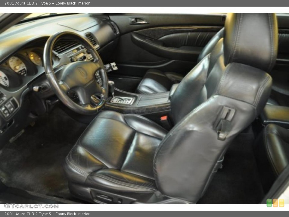Ebony Black Interior Photo for the 2001 Acura CL 3.2 Type S #38861884