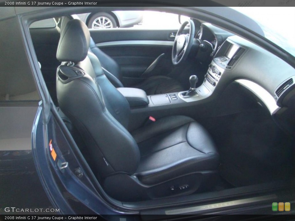 Graphite Interior Photo for the 2008 Infiniti G 37 Journey Coupe #38863440