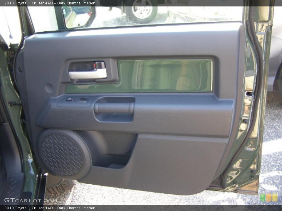 Dark Charcoal Interior Door Panel for the 2010 Toyota FJ Cruiser 4WD #38863480