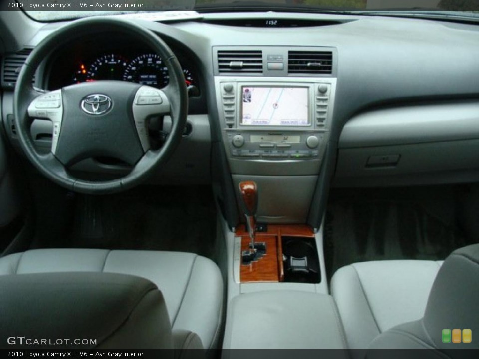 Ash Gray Interior Dashboard for the 2010 Toyota Camry XLE V6 #38864140