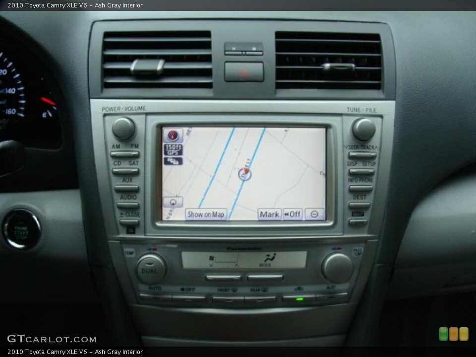 Ash Gray Interior Navigation for the 2010 Toyota Camry XLE V6 #38864184