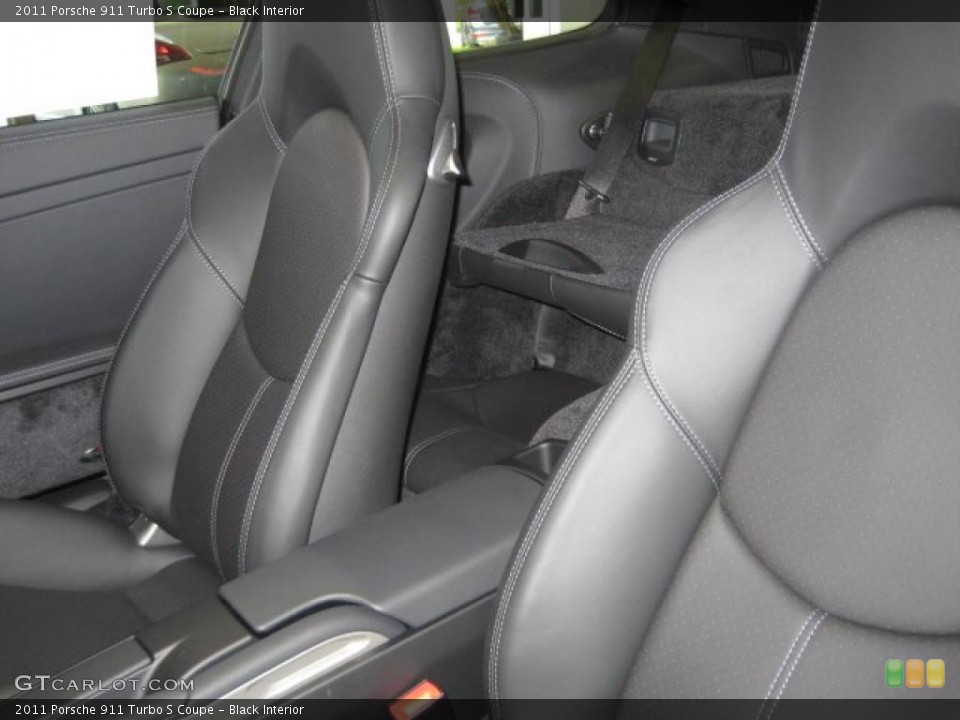 Black Interior Photo for the 2011 Porsche 911 Turbo S Coupe #38865008