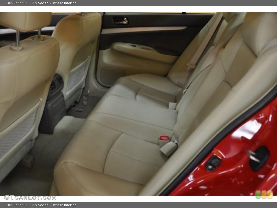 Wheat Interior Photo for the 2009 Infiniti G 37 x Sedan #38866452