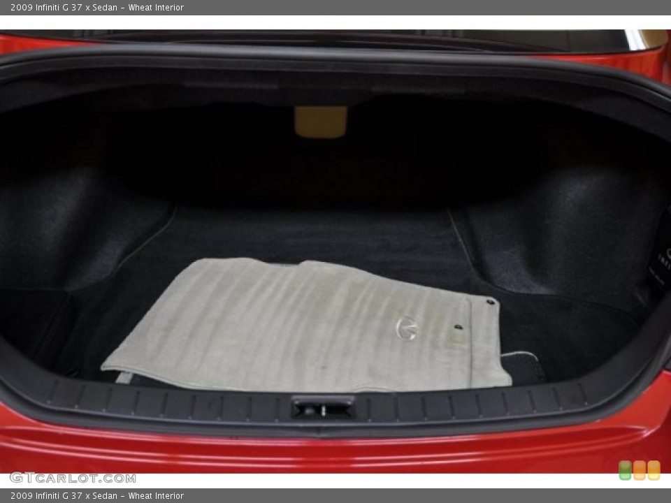 Wheat Interior Trunk for the 2009 Infiniti G 37 x Sedan #38866472