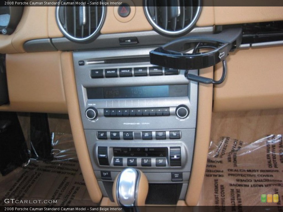 Sand Beige Interior Controls for the 2008 Porsche Cayman  #38867372