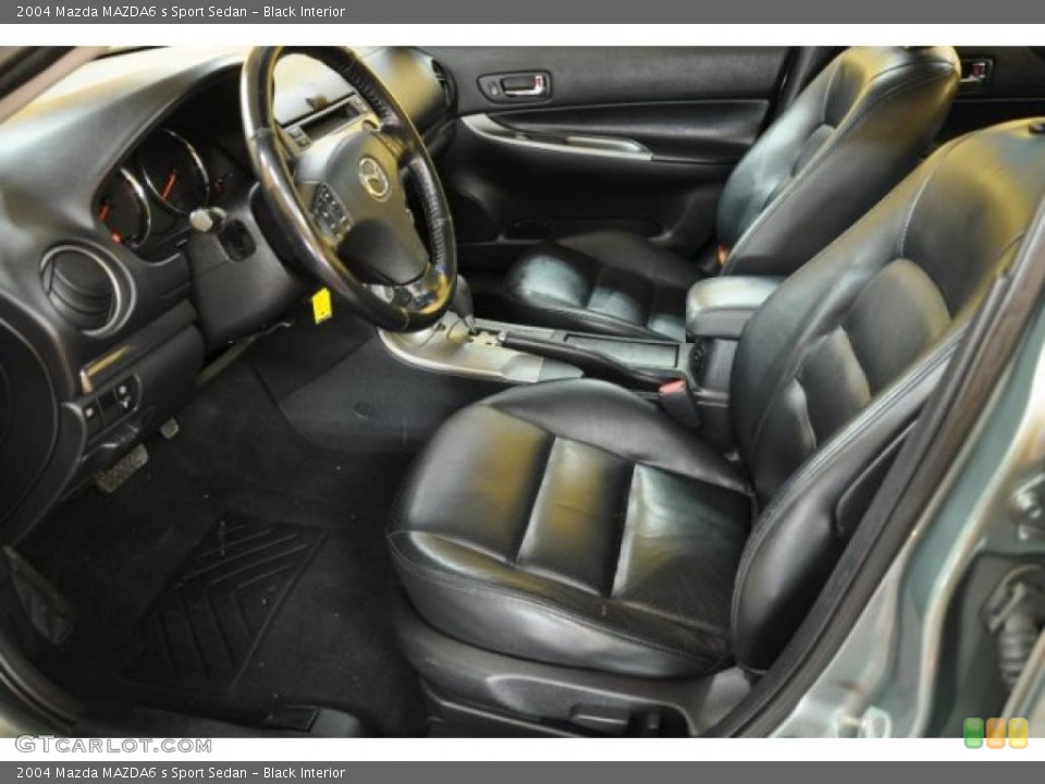 Black Interior Photo for the 2004 Mazda MAZDA6 s Sport Sedan #38867376