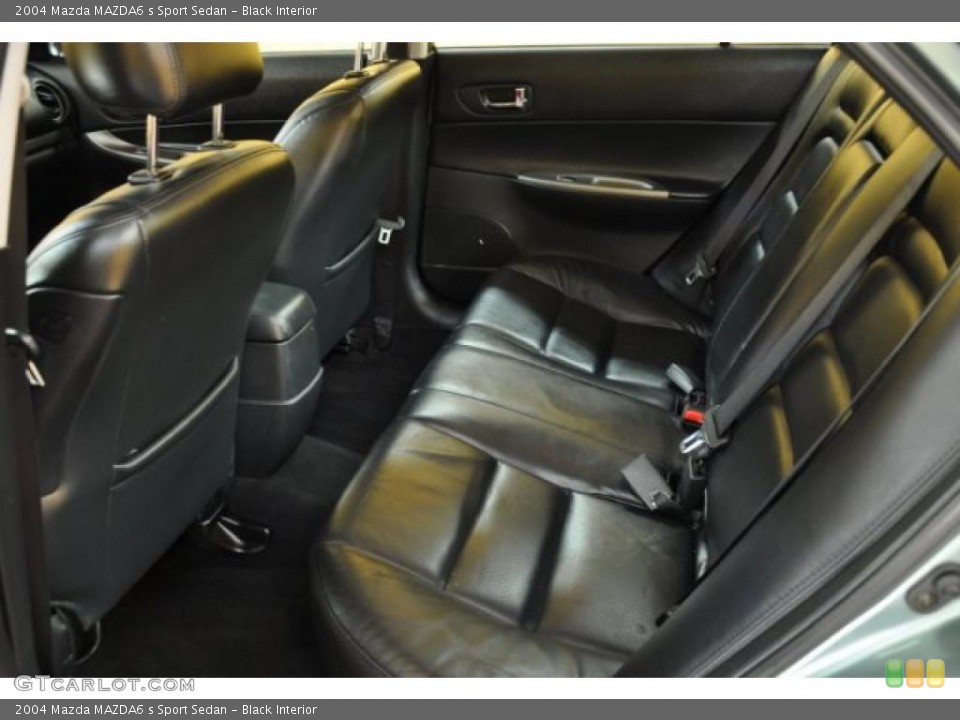 Black Interior Photo for the 2004 Mazda MAZDA6 s Sport Sedan #38867392