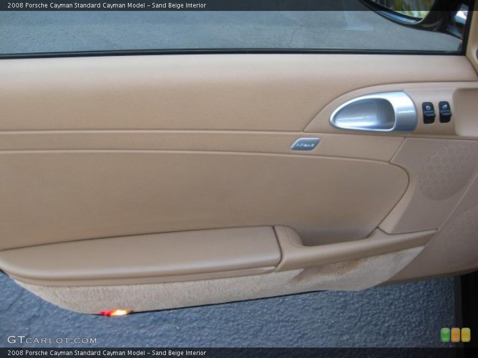 Sand Beige Interior Door Panel for the 2008 Porsche Cayman  #38867404