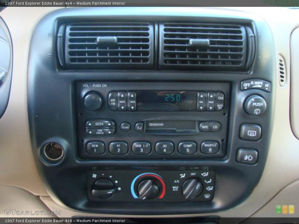 Medium Parchment Interior Controls for the 1997 Ford Explorer Eddie Bauer 4x4 #38869564