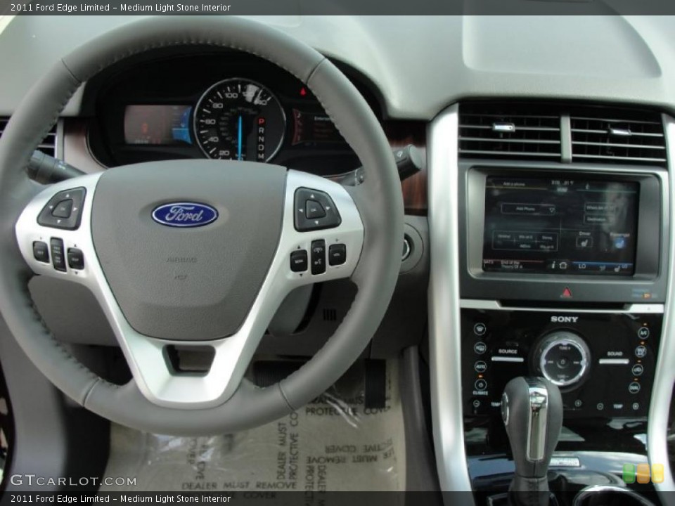 Medium Light Stone Interior Dashboard for the 2011 Ford Edge Limited #38869704