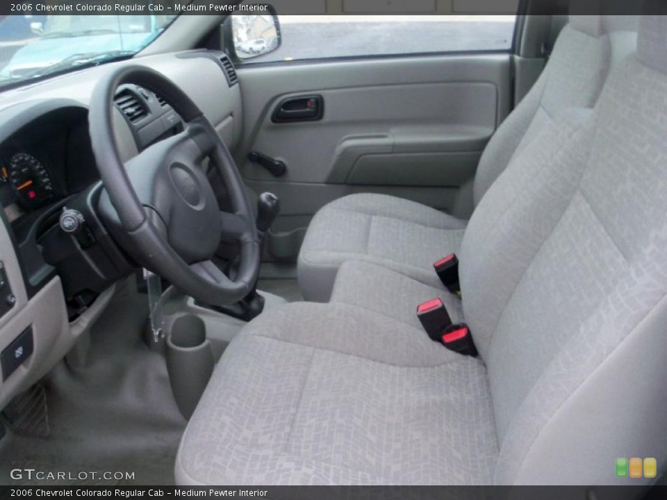 Medium Pewter Interior Photo for the 2006 Chevrolet Colorado Regular Cab #38871132