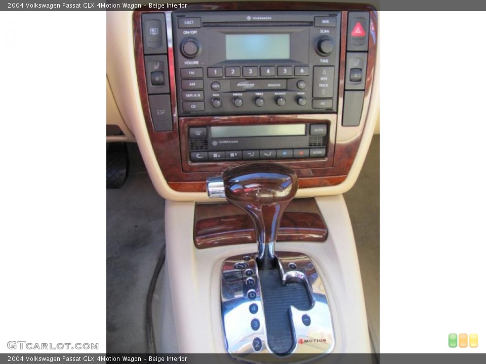 Beige Interior Transmission for the 2004 Volkswagen Passat GLX 4Motion Wagon #38871964