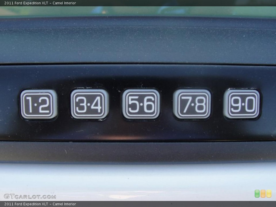 Camel Interior Controls for the 2011 Ford Expedition XLT #38871968