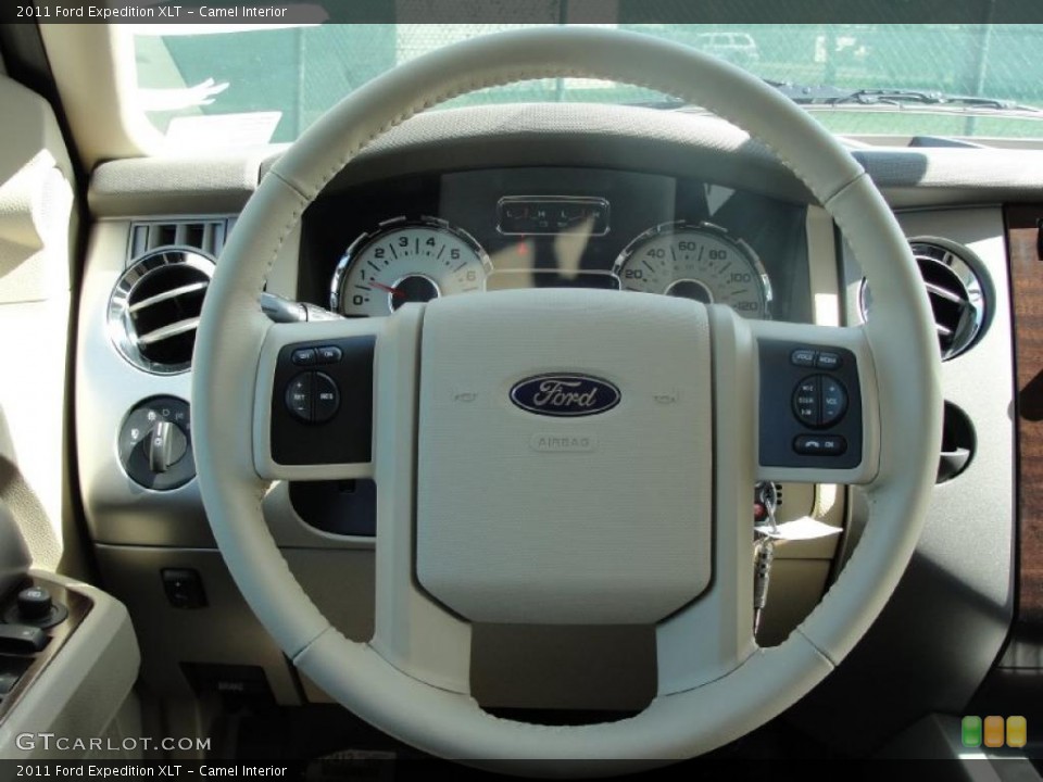 Camel Interior Steering Wheel for the 2011 Ford Expedition XLT #38872464