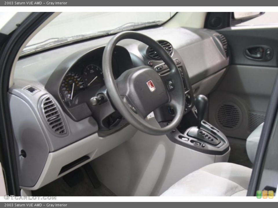 Gray Interior Prime Interior for the 2003 Saturn VUE AWD #38872748