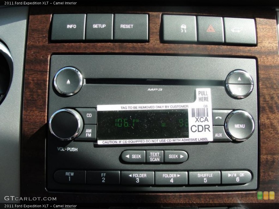 Camel Interior Controls for the 2011 Ford Expedition XLT #38873752