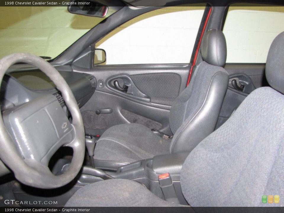 Graphite Interior Photo for the 1998 Chevrolet Cavalier Sedan #38876832